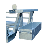 Box for connection clamps